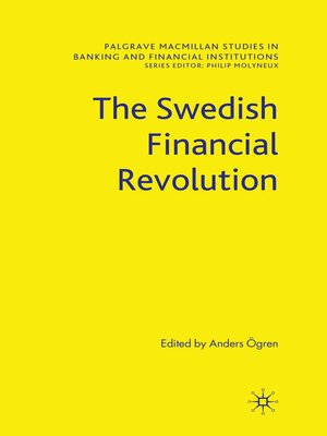 cover image of The Swedish Financial Revolution